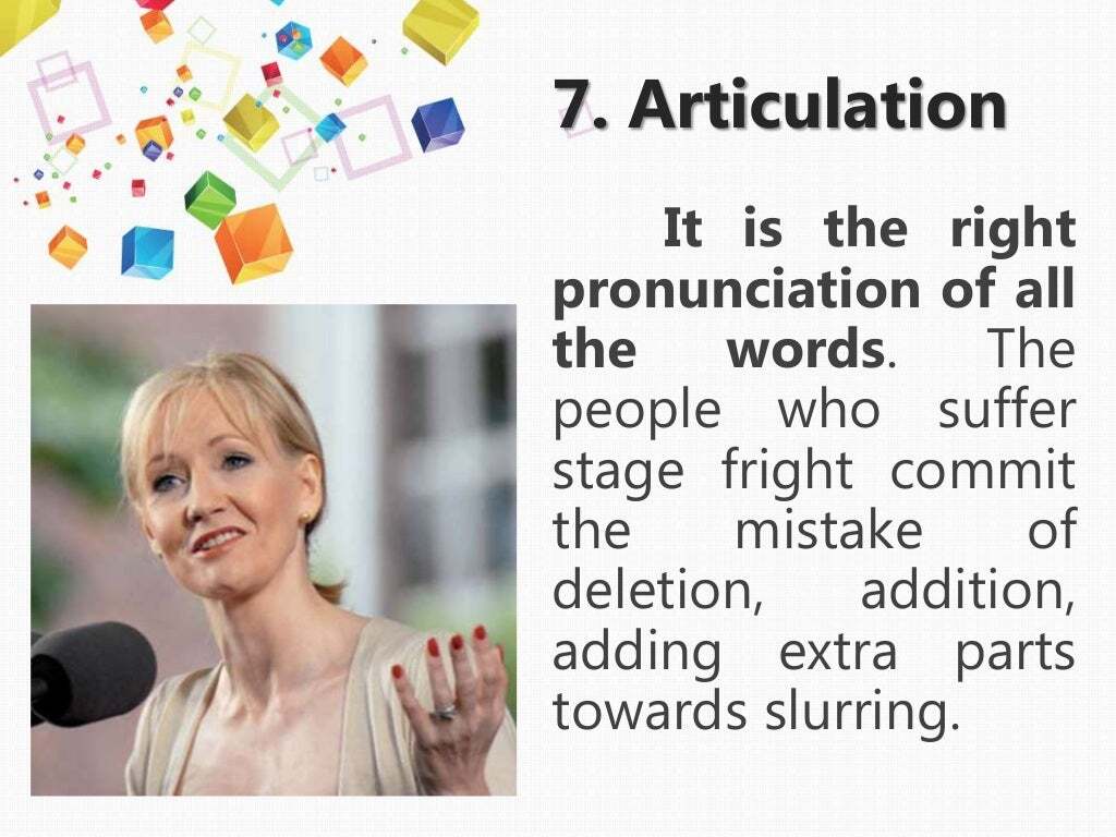 7. Speech Delivery 7. Speech Delivery